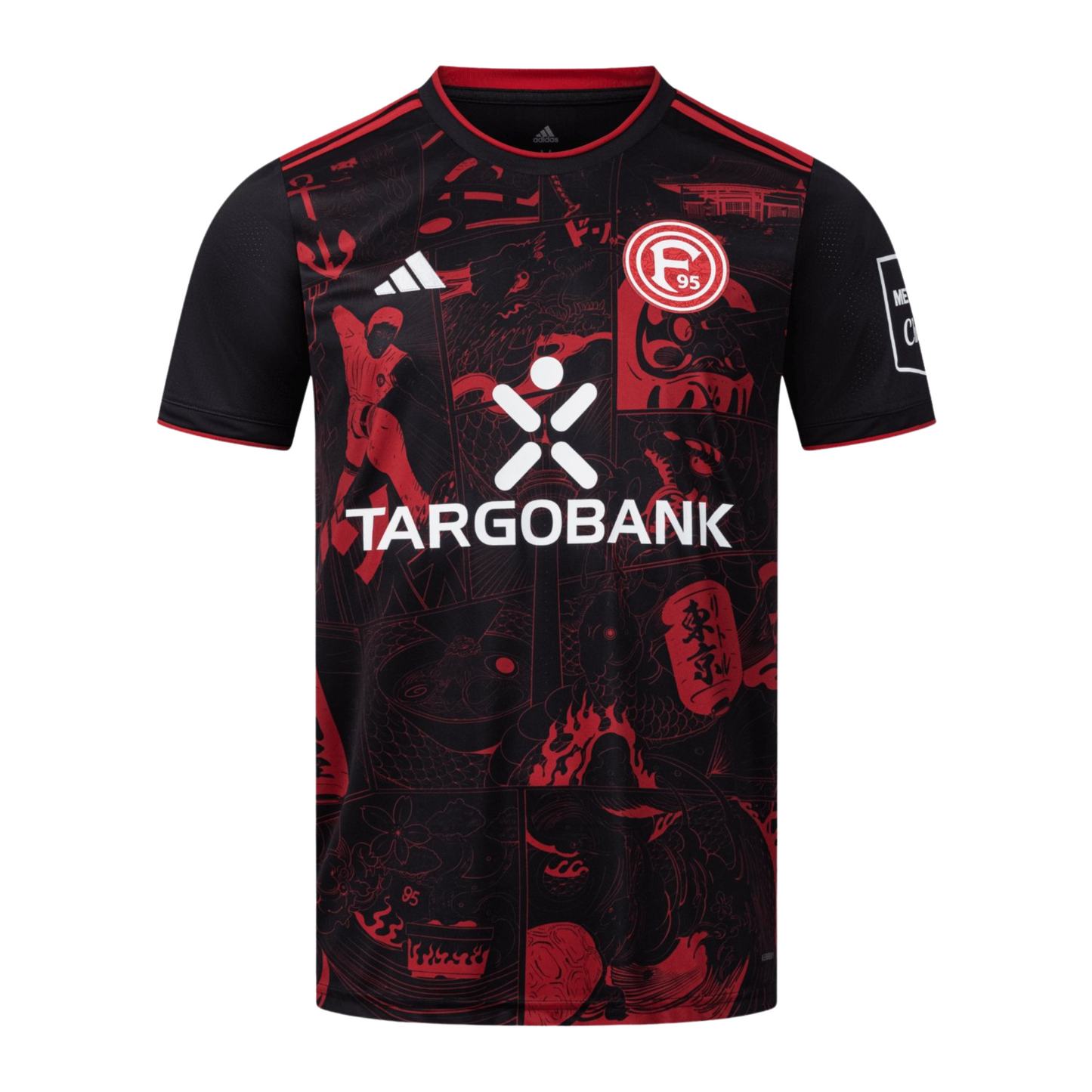 Fortuna Düsseldorf 2025 „Little Tokyo“ Jersey Black