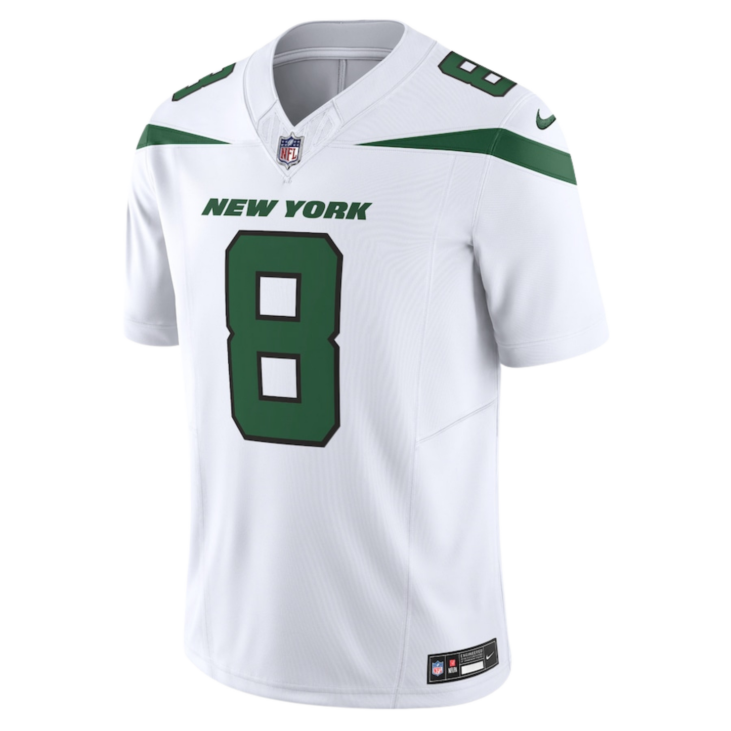 New York Jets Nike Spotlight White Vapor F.U.S.E. Limited Jersey