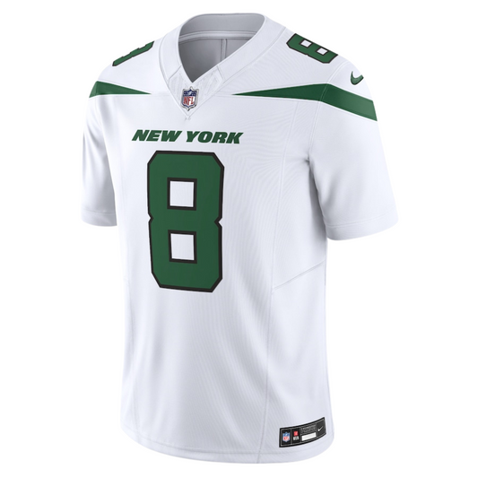 New York Jets Nike Spotlight White Vapor F.U.S.E. Limited Jersey