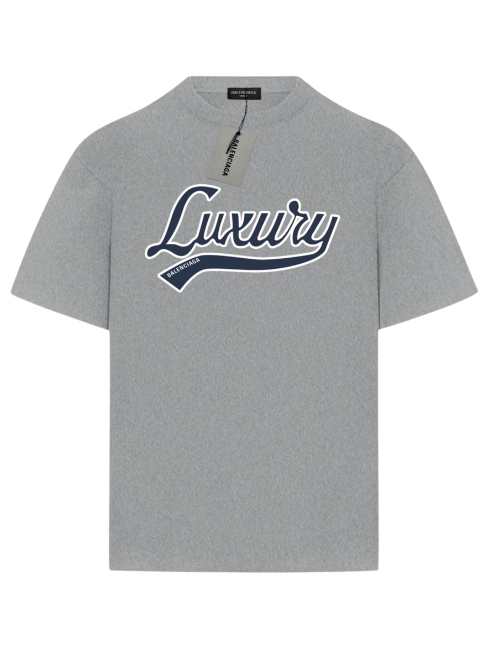 Balenciaga „Luxury“ T-Shirt Grey