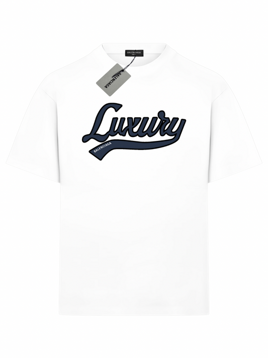 Balenciaga „Luxury“ T-Shirt White