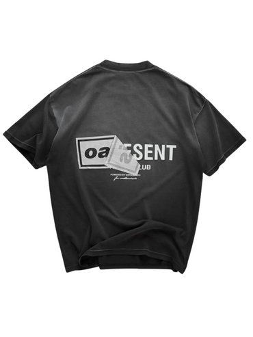 Represent T-Shirt Washed Grey