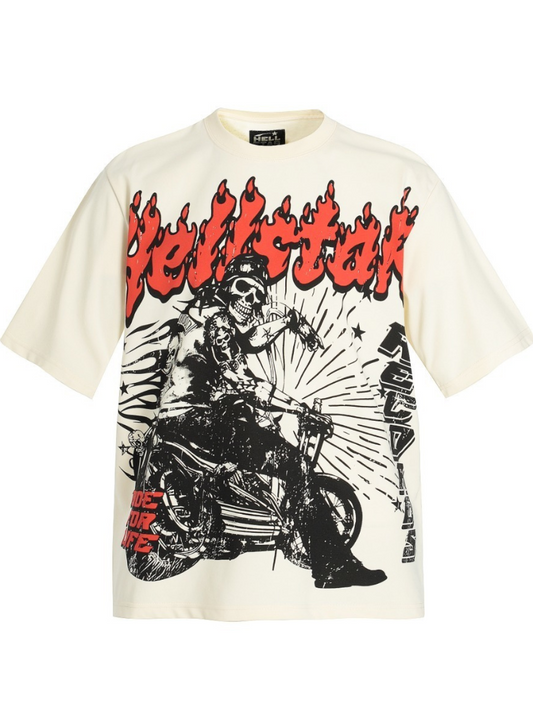 Hellstar T-Shirt Beige