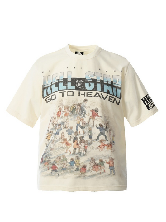 Hellstar T-Shirt Beige