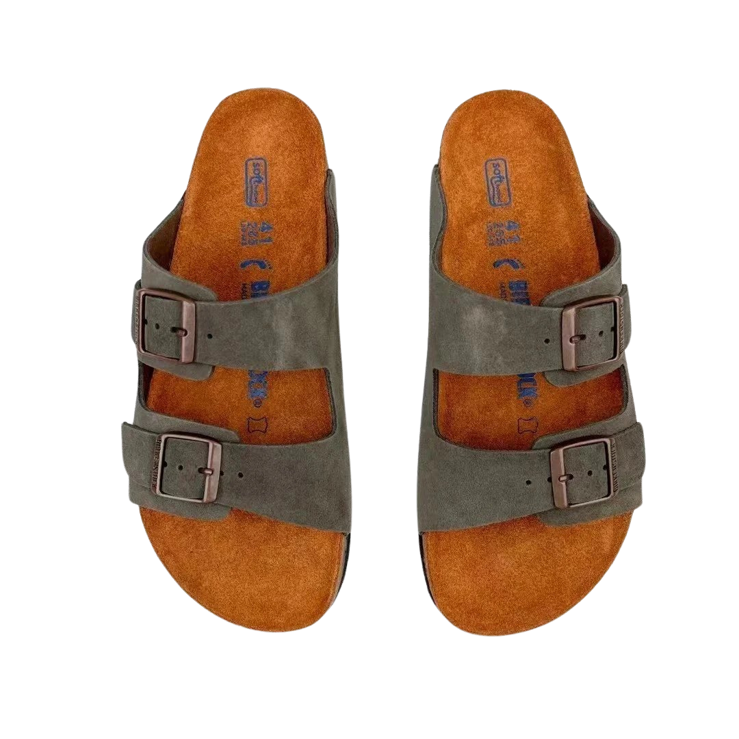 Birkenstock Arizona Sandals Dark Gray