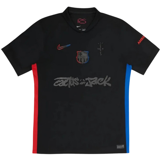 Fc Barcelona X Travis Scott Limited Edition 2024/25 Jersey Black