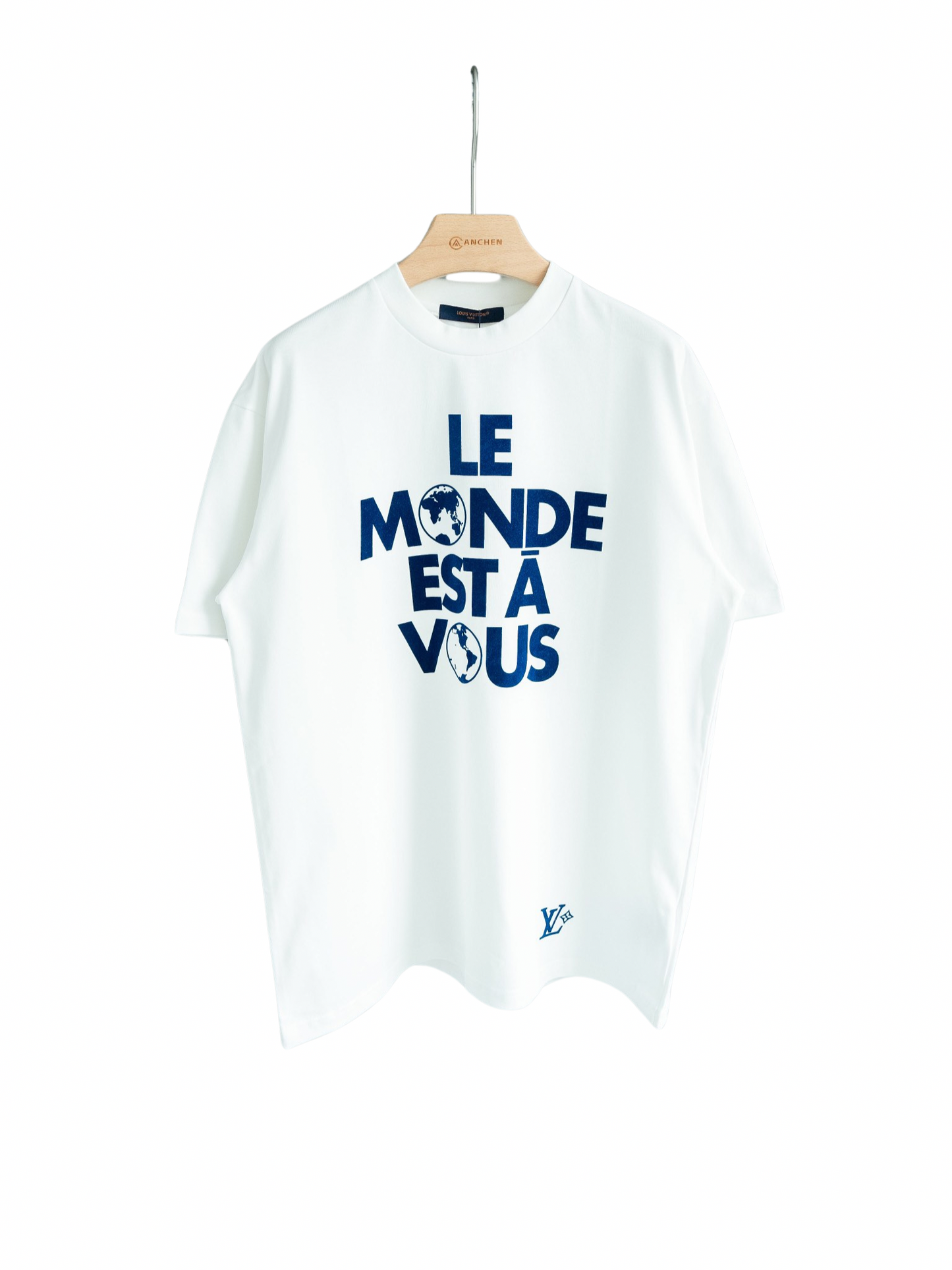 Louis Vuitton T-Shirt Le Monde Weiß