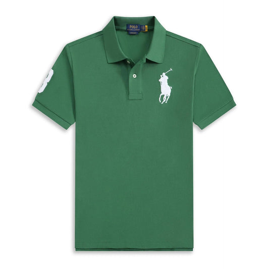 Ralph Lauren Big Pony Polo Green White