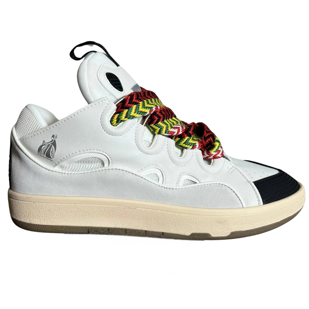 Lanvin Curb Sneaker White Ivory