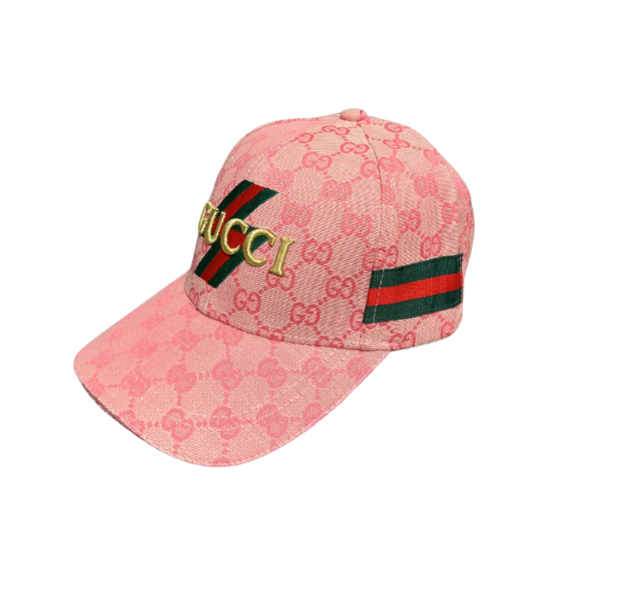 Gucci GG Cap Mono Pink