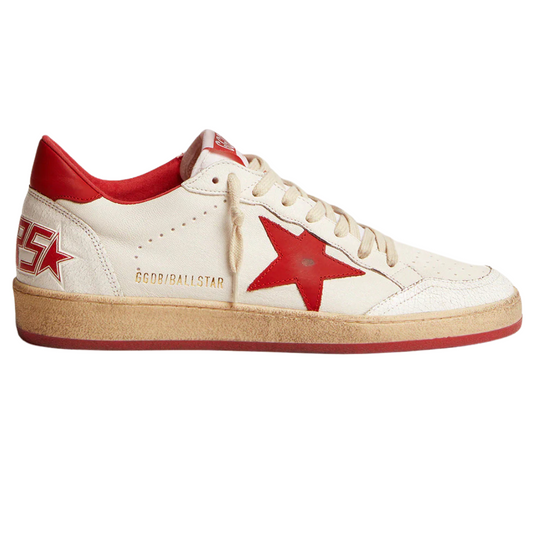 Golden Goose Sneaker White Red