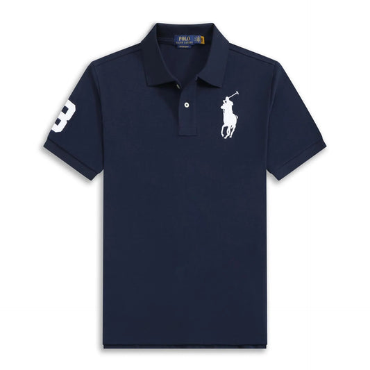 Ralph Lauren Big Pony Polo Blue White