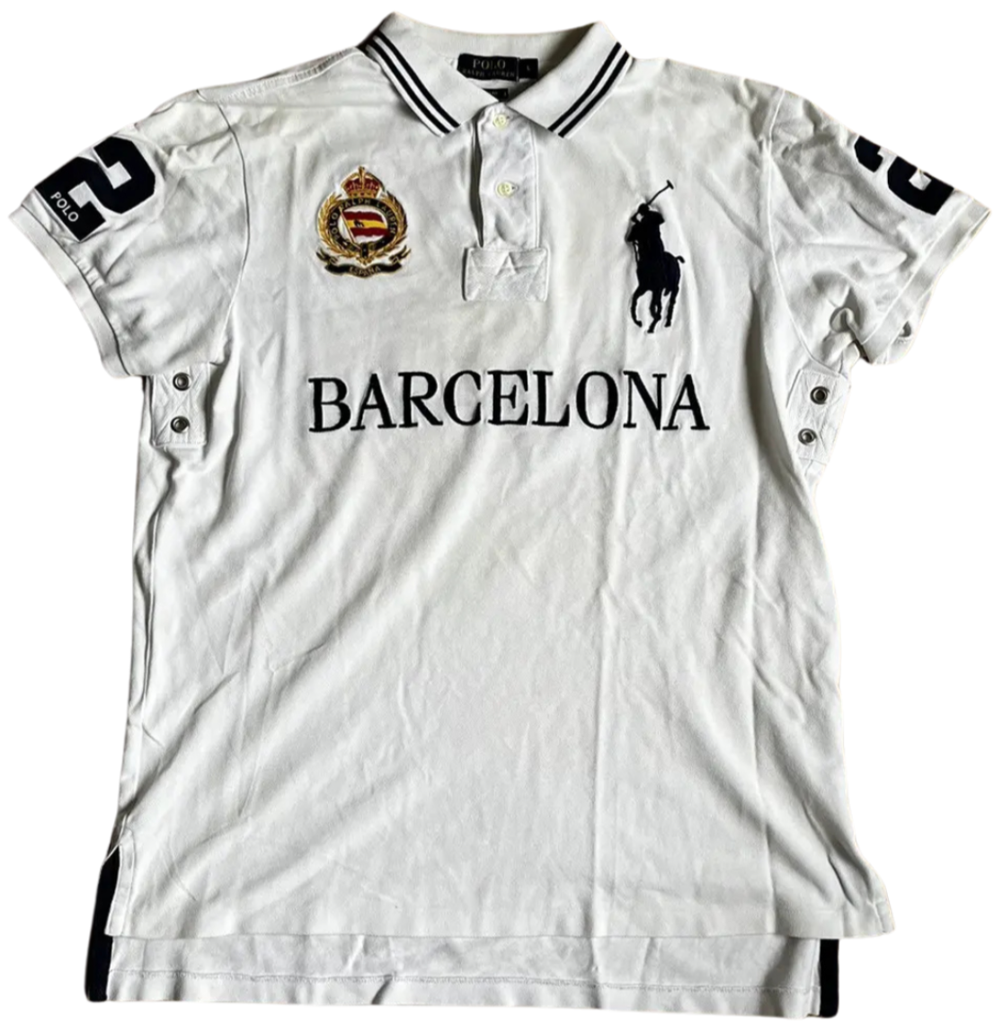 Ralph Lauren Polo Chief Keef Barcelona White