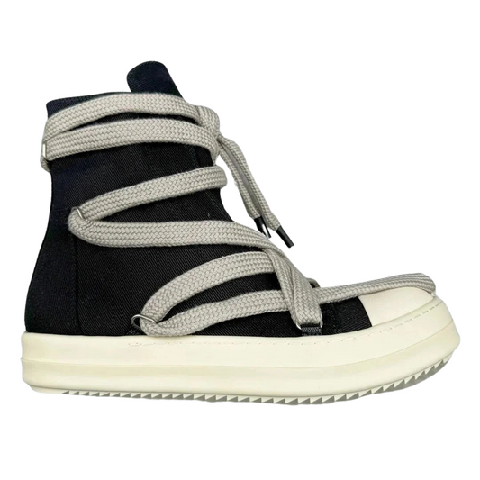 Rick Owens DRKSHDW Luxor Hexa High Black Milk