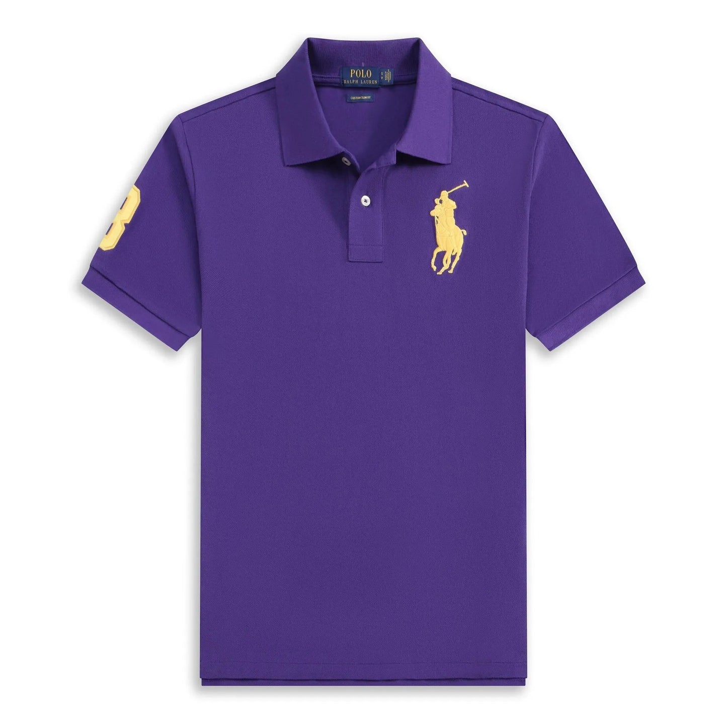 Ralph Lauren Big Pony Polo Purple Yellow