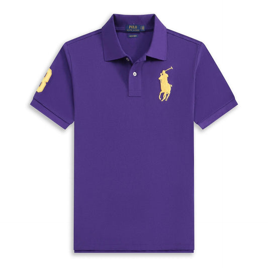 Ralph Lauren Big Pony Polo Purple Yellow
