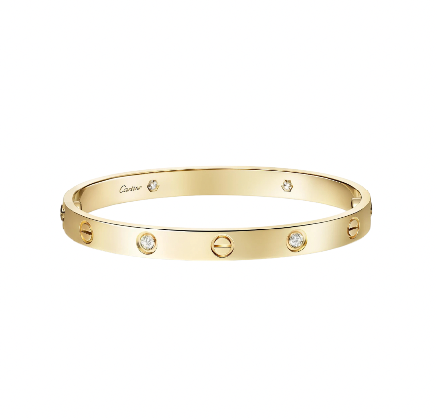 Cartier Love Bracelet Gold Diamond