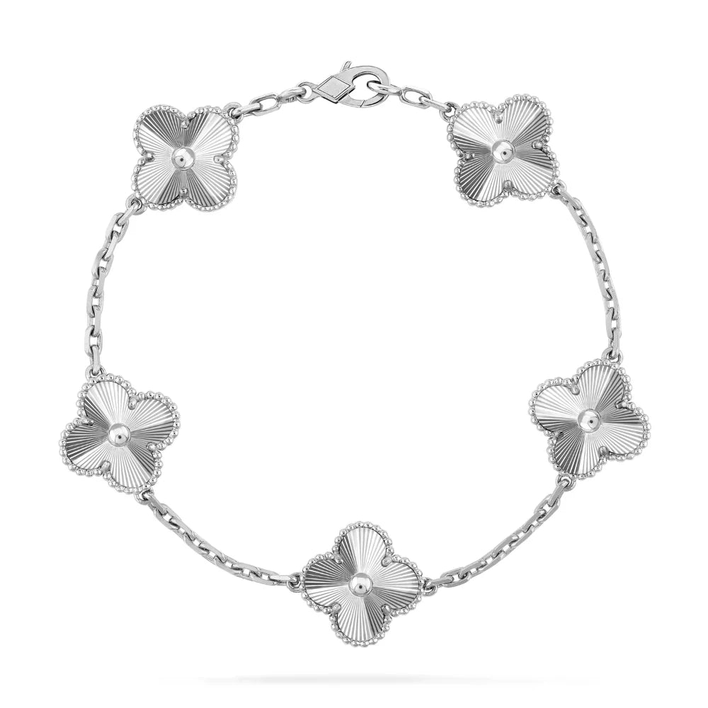 Van Cleef Bracelet White Gold
