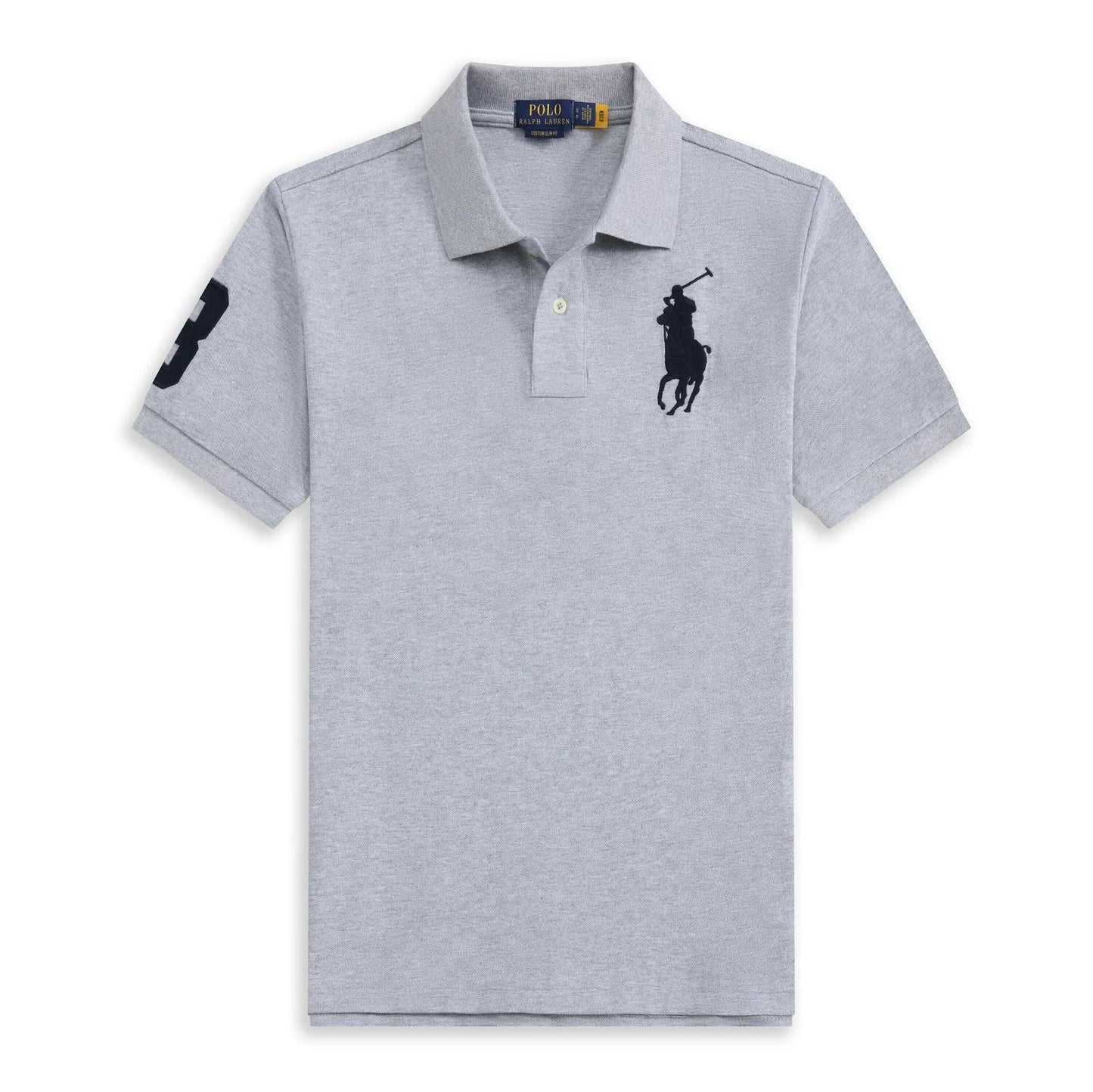 Ralph Lauren Big Pony Polo Grey Black