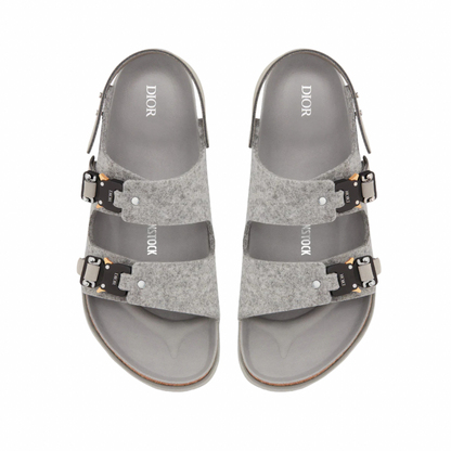 Dior x Birkenstock Milano Sandal Gray