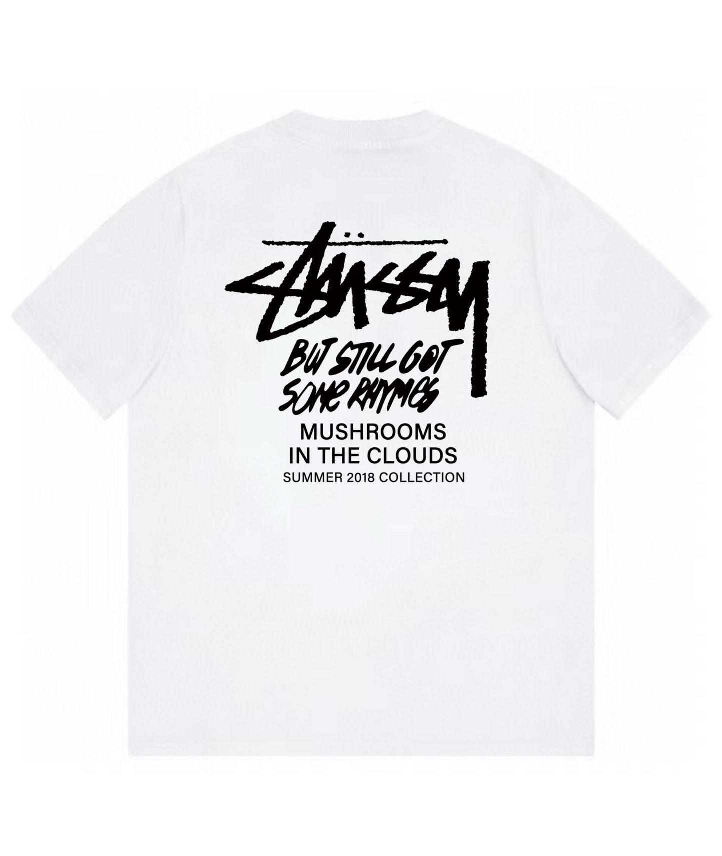 Stussy T-Shirt White Black