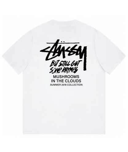 Stussy T-Shirt White Black