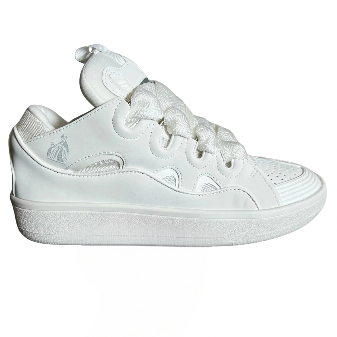 Lanvin Curb Sneaker White
