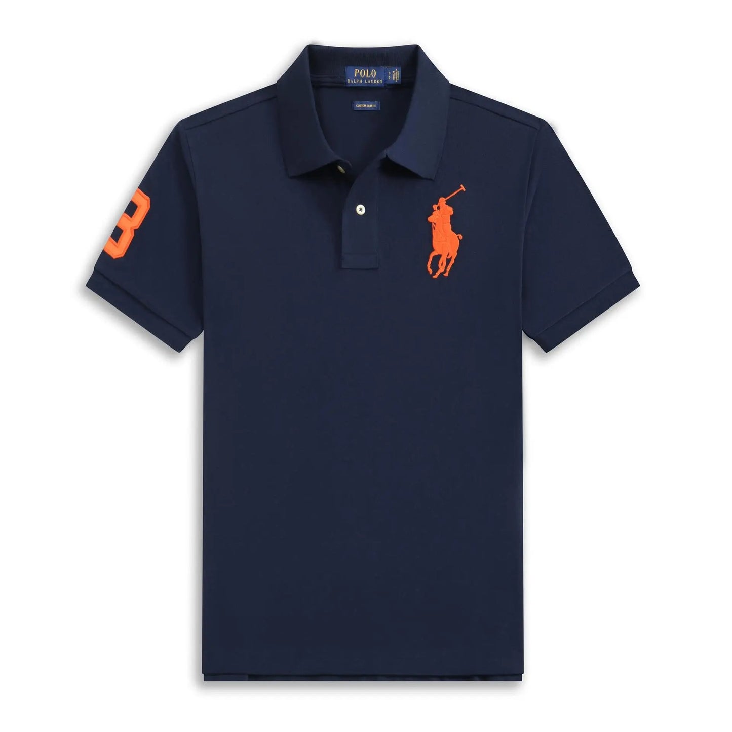 Ralph Lauren Big Pony Polo Blue Orange