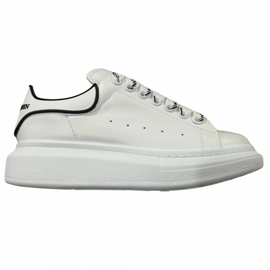 Alexander McQueen Sneaker White Black Leather