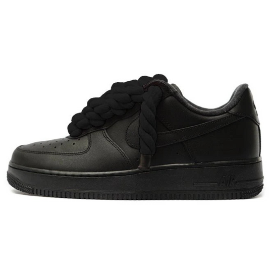 Nike Air Force 1 Rope Lace Black