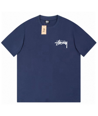 Stussy T-Shirt Navy White