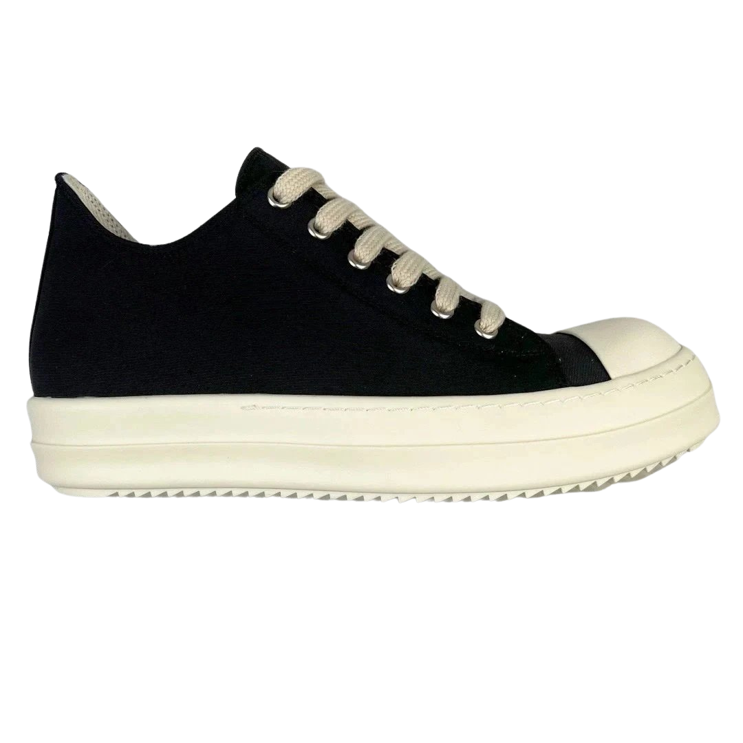 Rick Owens DRKSHDW Lido Low Sneaks Black Milk