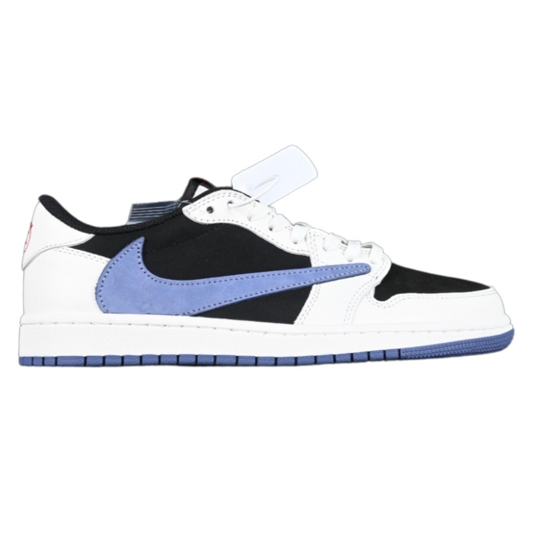 Jordan 1 Retro Low Black White Blue