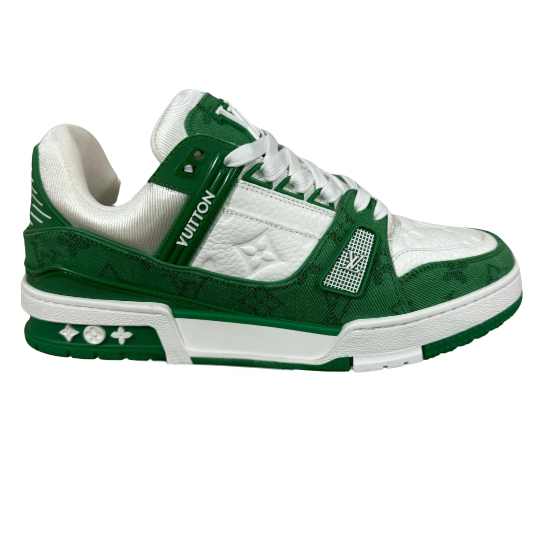 Louis Vuitton LV Trainer Green White