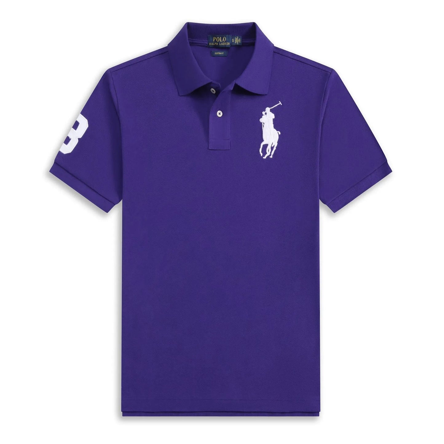 Ralph Lauren Big Pony Polo Purple White