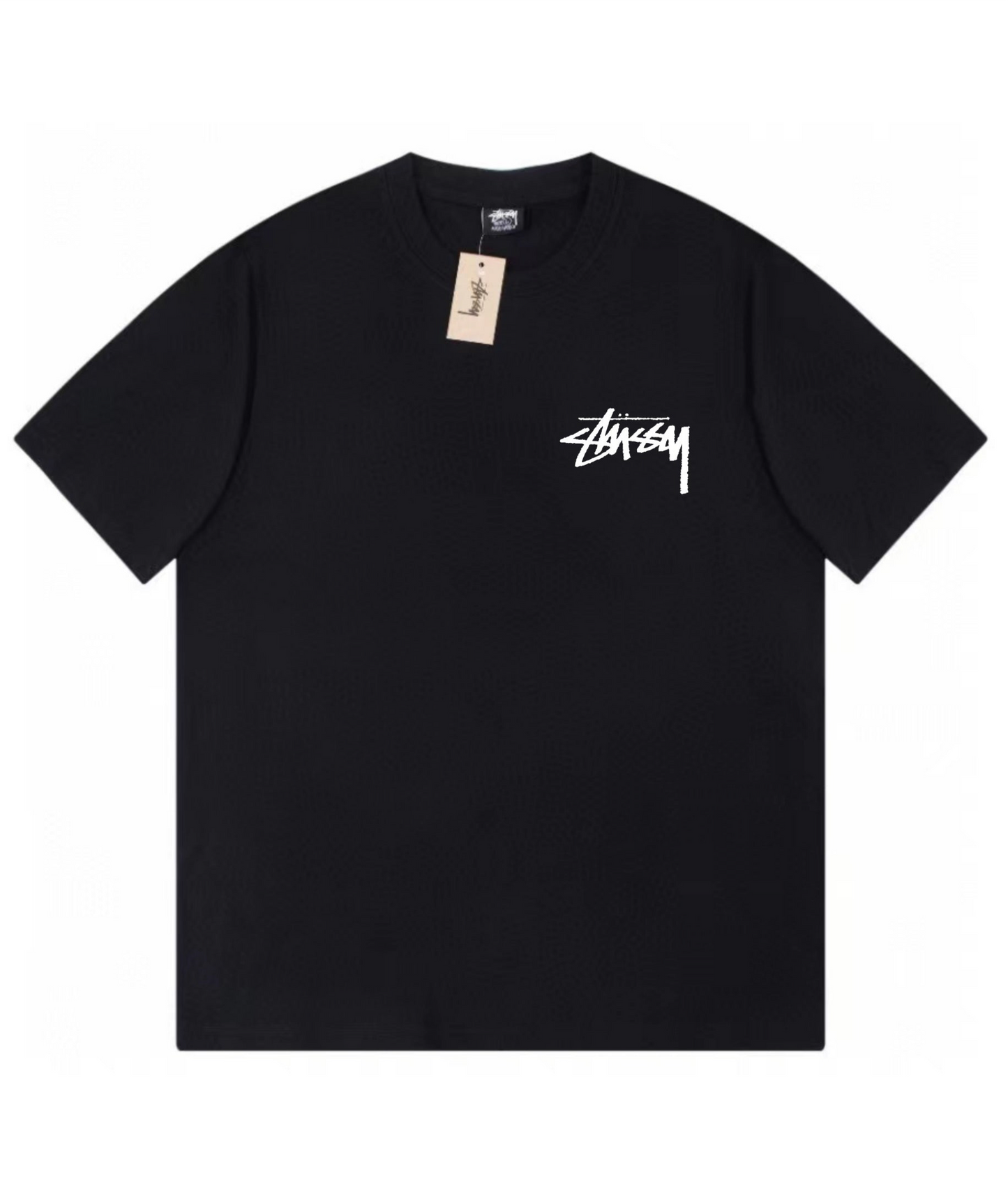 Stussy T-Shirt Black White
