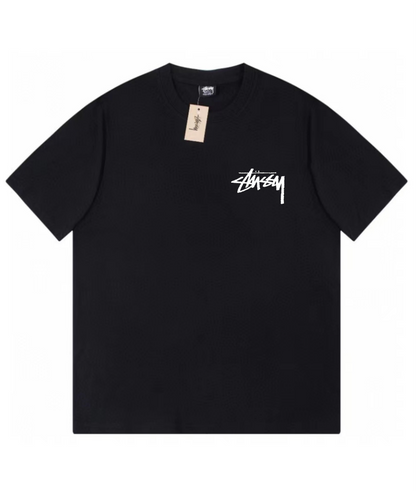 Stussy T-Shirt Black White