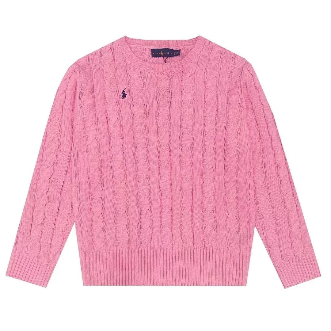 Polo Ralph Lauren Sweater Pink Navy