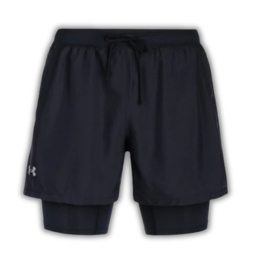 Under Amour Double Layer Compression Shorts Black
