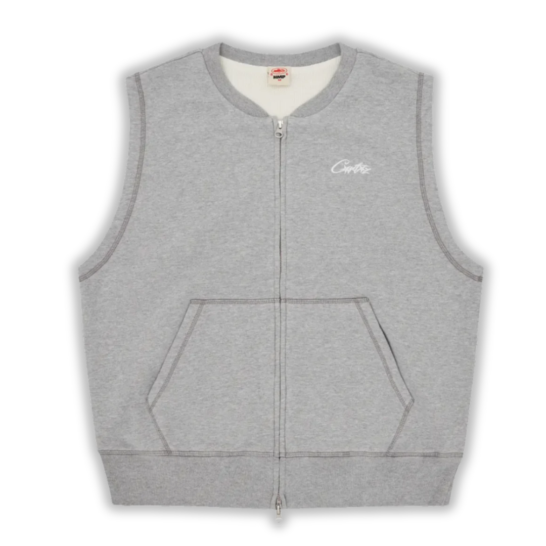 Corteiz HMP Thermal Vest Heather Grey