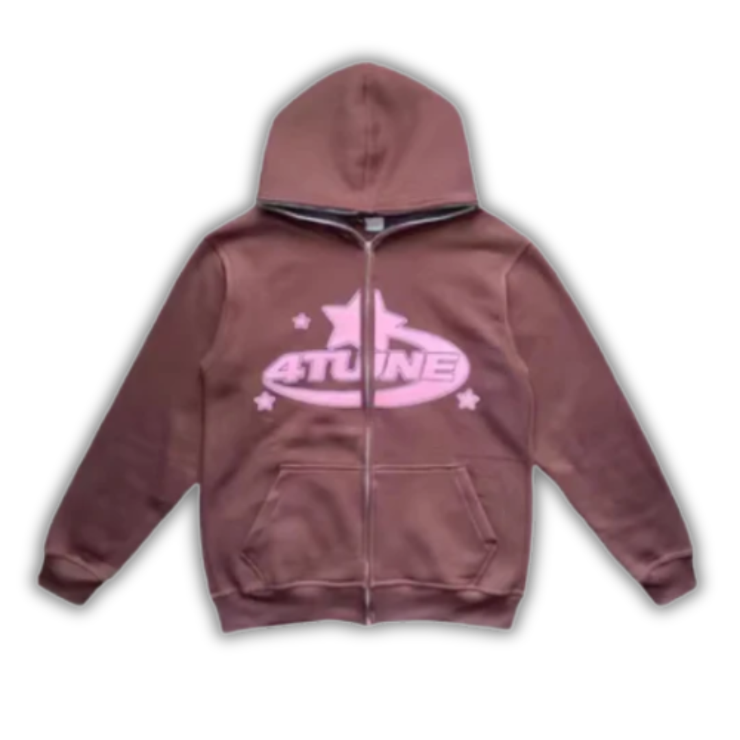 4Tune Zipper Full Face Brown