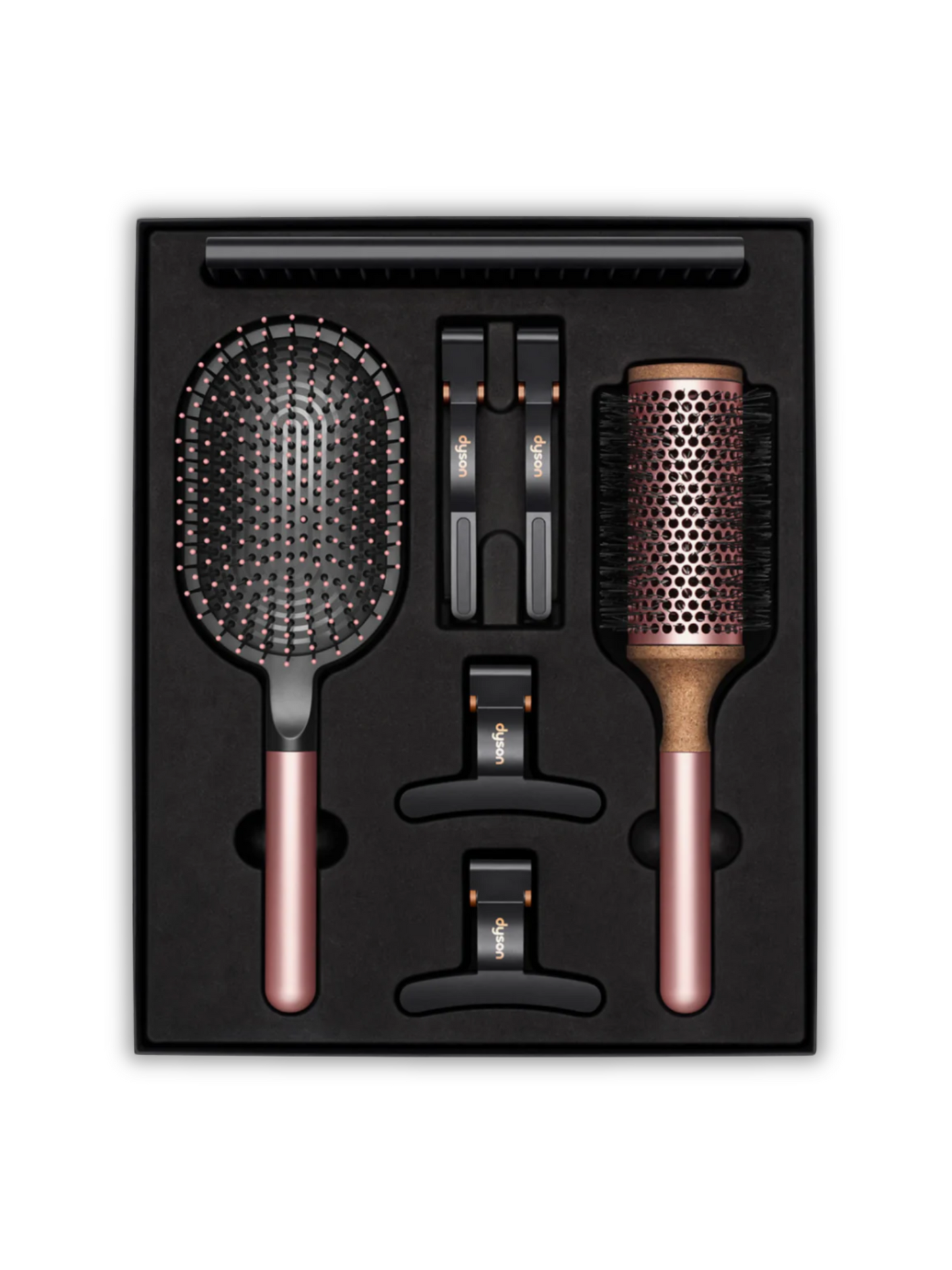 Dyson Supersonic Paddle Brush & Detangling Comb Rose Gold