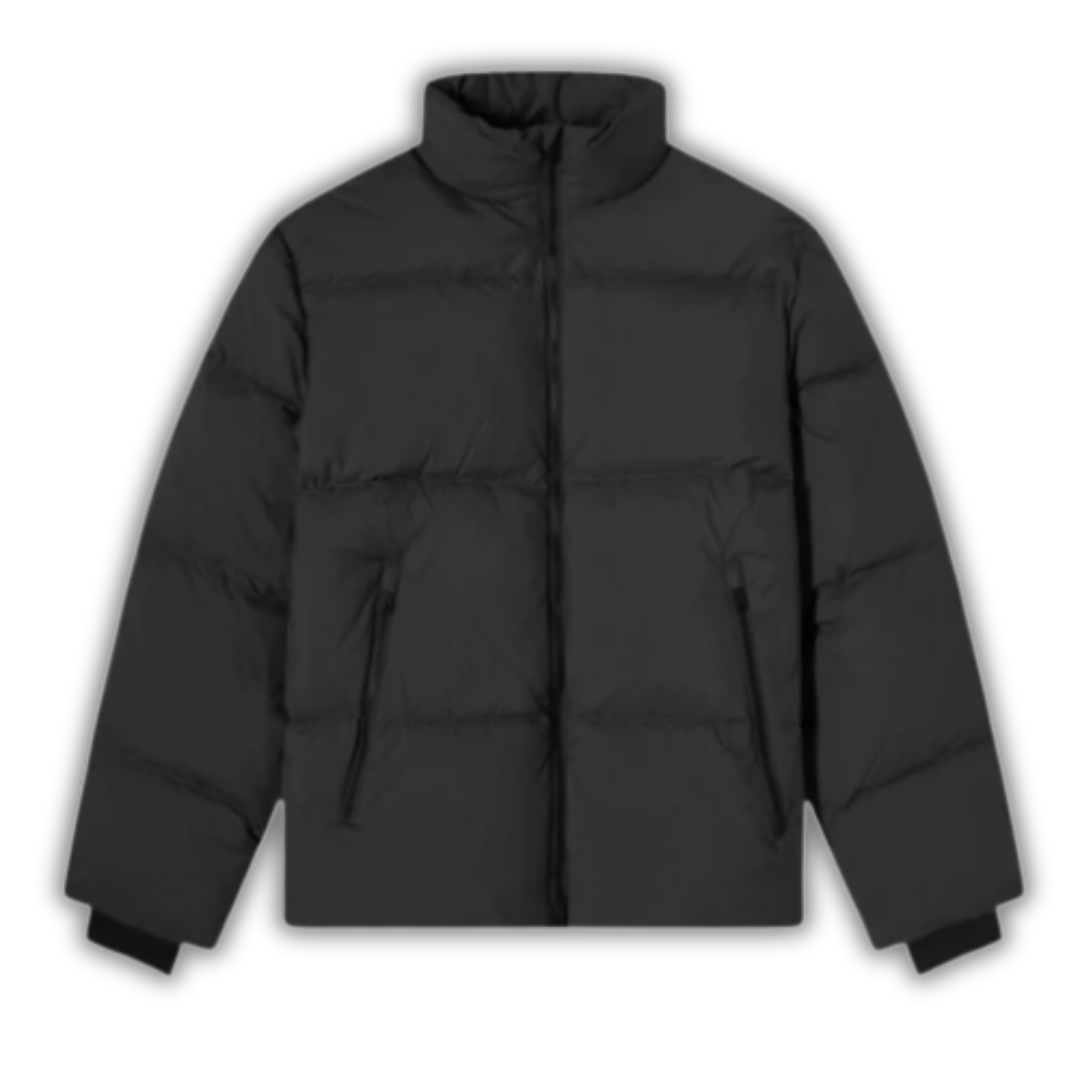 Represent Puffer Jacket Black