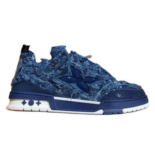 Louis Vuitton LV Skate Sneaker Denim Swarovski Monogramm
