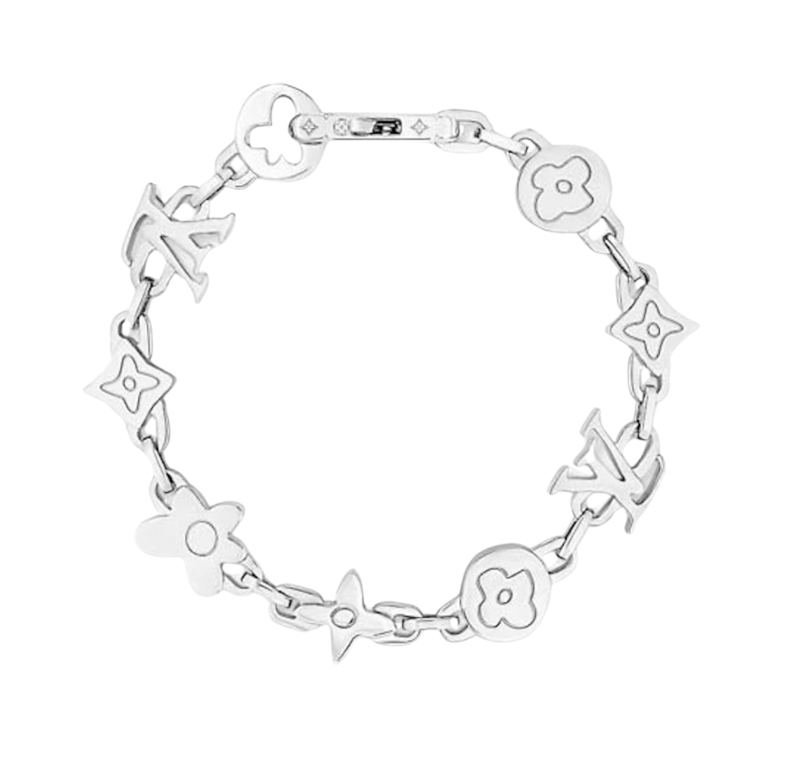 Louis Vuitton von Tyler, the Creator Monogram Craggy Bracelet Silver