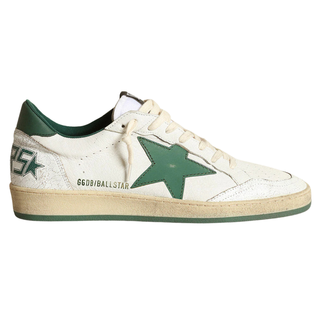 Golden Goose Sneaker White Green