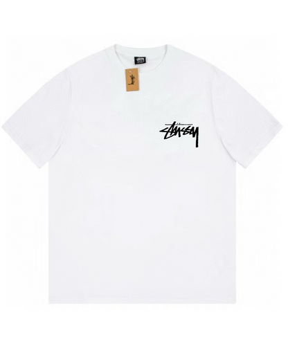 Stussy T-Shirt White Black