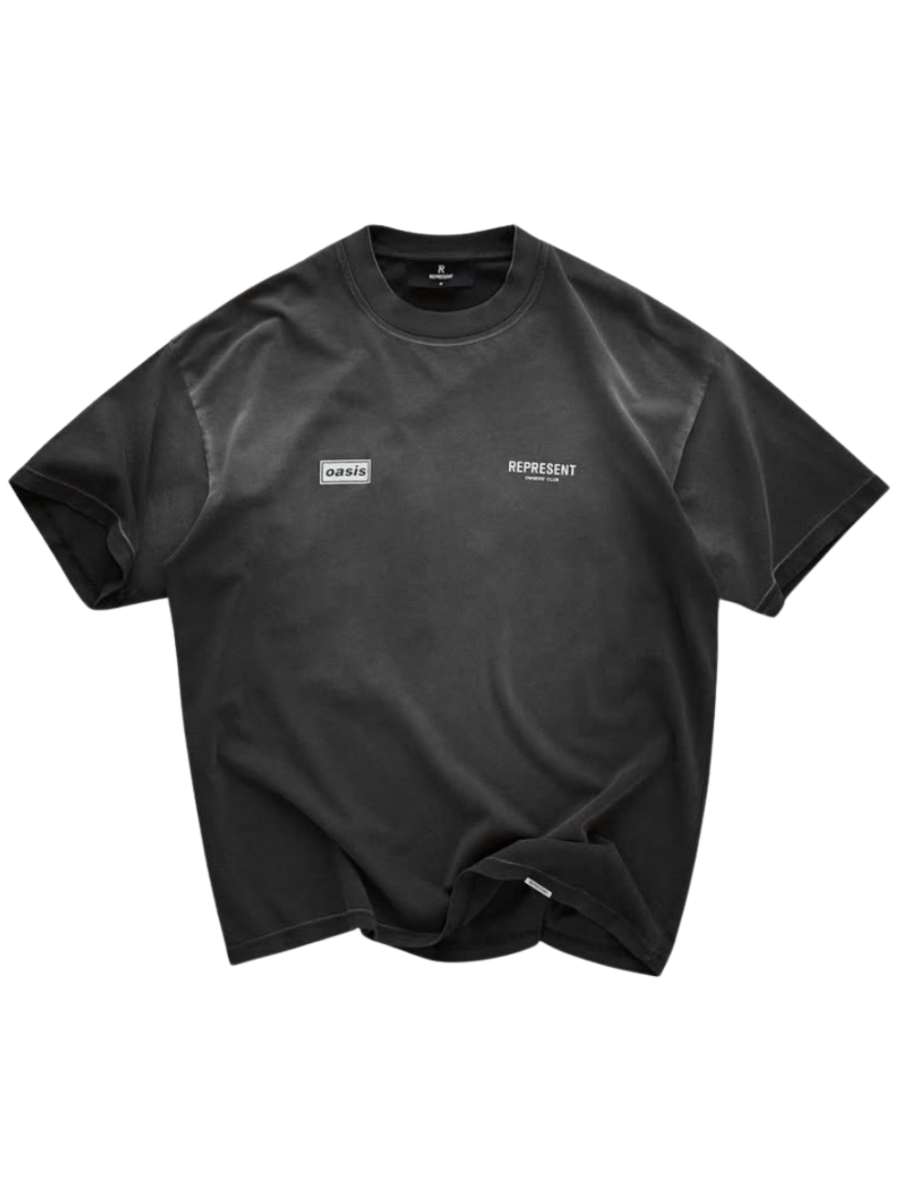 Represent T-Shirt Washed Grey